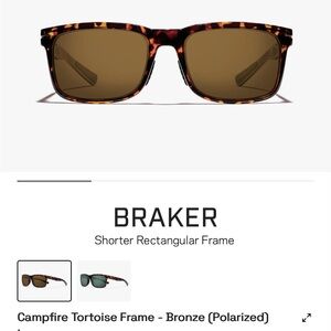 ROKA Braker sunglasses in campfire tortoise polarized